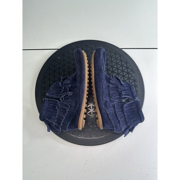 Minnetonka Moccasins Navy 2299T Size 12 - Picture 5 of 7